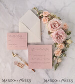WEDDING INVITATIONS vintage lace/ rustic lace Handmade wedding invitation, lace invites19