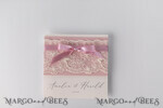 WEDDING INVITATIONS vintage lace/ rustic lace Handmade wedding invitation, lace invites19