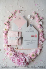 WEDDING INVITATIONS vintage lace/ rustic lace Elegant Vintage Lace Wedding Invitations Romantic Bespoke Grey Wedding Cards Glamour Pink Wedding Invitation Suite Pocket Wedding Invites37