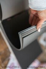 FOTOALBUM/ FOTOBOX Polaroid-Fotoalbum mit Schreibfläche Hochzeitsgästebuch für Polaroid-Bilder, personalisiertes Fotoalbum mit Schreibfläche12