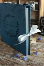 PHOTO ALBUM/ PHOTO BOX   Polaroid photo album with writing space Instax Velvet Photo Album 9