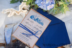 WEDDING INVITATIONS passport to love/ beach wedding invites  Beach Wedding invitations Navy Wedding Invites destination wedding Cards with vellum and pearls8