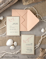 WEDDING INVITATIONS passport to love/ beach wedding invites  Beach Wedding invitations starfish burlap belly band  Wedding Invites destination wedding Cards with  pearls13