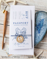 WEDDING INVITATIONS passport to love/ beach wedding invites  White Beach  Passport Wedding Invitation, Seahorses Wedding Cards  Boarding Pass,  Beach Passport Wedding Invitations  Abroad, 7