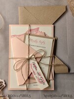 WEDDING INVITATIONS passport to love/ beach wedding invites  Beach Wedding invitations Seashells  Wedding Invites destination wedding Cards with  tag and twine Eco envelope8