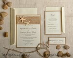 WEDDING INVITATIONS passport to love/ beach wedding invites  Beach Wedding invitations Starfish Wedding Invites destination rustic wedding invitation suite6