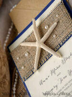 WEDDING INVITATIONS passport to love/ beach wedding invites  Beach navy Wedding invitations Starfish Wedding Invites destination wedding Cards with  tag and twine Eco envelope8