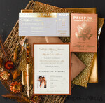 WEDDING INVITATIONS passport to love/ beach wedding invites  Terracotta Gold Passport Wedding Invitation, Wedding Cards  Boarding Pass,  Passport Wedding Invitations  Abroad, Destination Wedding Invites, Travel Map Wedding Stationary11