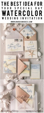 WEDDING INVITATIONS passport to love/ beach wedding invites  Beach Wedding invitations Starfish Wedding Invites Tropical wedding Cards with twine Vellum envelope19