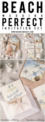 WEDDING INVITATIONS passport to love/ beach wedding invites  Beach Wedding invitations Starfish Wedding Invites Tropical wedding Cards with twine Vellum envelope19
