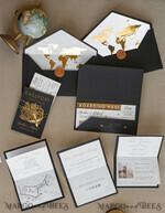 HOCHZEITS EINLADUNGEN Pass zur Liebe / Strandhochzeits-Einladungen Gold Weiße Schwarze Reisepass Hochzeitskarte, Goldene Hochzeitskarten Bordkarte, Reise Reisepass Hochzeitskarten im Ausland, Zielhochzeitseinladungen, Reisekarten Hochzeitsstationery22