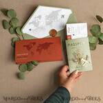 WEDDING INVITATIONS passport to love/ beach wedding invites  Sage Green terracotta Passport Wedding Invitation, Burnt Orange Gold Wedding Cards  Boarding Pass,  Tuscany Passport Wedding Invitations  Abroad, Destination Wedding Invites, Travel Map Wedding Stationary10