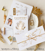 WEDDING INVITATIONS passport to love/ beach wedding invites  White Gold  Passport Wedding Invitation, Golden Plane Wedding Cards  Boarding Pass,  Tuscany Passport Wedding Invitations  Abroad, Destination Wedding Invites, Travel Map Wedding Stationary16