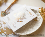 WEDDING INVITATIONS passport to love/ beach wedding invites  White Gold  Passport Wedding Invitation, Golden Plane Wedding Cards  Boarding Pass,  Tuscany Passport Wedding Invitations  Abroad, Destination Wedding Invites, Travel Map Wedding Stationary16