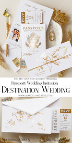WEDDING INVITATIONS passport to love/ beach wedding invites  White Gold  Passport Wedding Invitation, Golden Plane Wedding Cards  Boarding Pass,  Tuscany Passport Wedding Invitations  Abroad, Destination Wedding Invites, Travel Map Wedding Stationary16