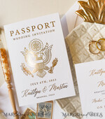 WEDDING INVITATIONS passport to love/ beach wedding invites  White Gold  Passport Wedding Invitation, Golden Plane Wedding Cards  Boarding Pass,  Tuscany Passport Wedding Invitations  Abroad, Destination Wedding Invites, Travel Map Wedding Stationary16