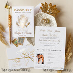 WEDDING INVITATIONS passport to love/ beach wedding invites  White Gold  Passport Wedding Invitation, Golden Plane Wedding Cards  Boarding Pass,  Tuscany Passport Wedding Invitations  Abroad, Destination Wedding Invites, Travel Map Wedding Stationary16