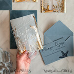 WEDDING INVITATIONS passport to love/ beach wedding invites  Beach Acrylic Wedding invitations Vellum Gold wrapping Wedding Invites with starfish Beach wedding Cards Velvet Envelope10