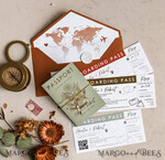 HOCHZEITS EINLADUNGEN Pass zur Liebe / Strandhochzeits-Einladungen Salbeigrüne Terrakotta-Passport-Hochzeits Einladung, verbranntes Orange-Gold-Hochzeitskarten Boarding Pass, Toskana-Passport-Hochzeitseinladungen im Ausland, Hochzeits Einladungen für Zielorte, Reisekarten-Hochzeitsstationery9