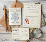 WEDDING INVITATIONS passport to love/ beach wedding invites  Rustic Passport Wedding Invitation , Travel  Boarding Pass,  Passport Wedding Invitations  Abroad, Destination Wedding Invites, Travel Map Wedding Stationary8