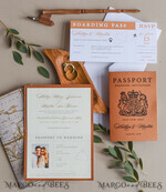 WEDDING INVITATIONS passport to love/ beach wedding invites  Terracotta Passport Wedding Invitation , Wedding Cards  Boarding Pass,  Passport Wedding Invitations  Abroad, Destination Wedding Invites, Travel Map Wedding Stationary11