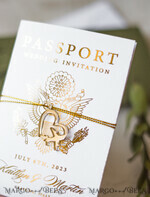 WEDDING INVITATIONS passport to love/ beach wedding invites  White Gold Passport Wedding Invitation, Golden Plane Wedding Cards  Boarding Pass,  Olive green Travel Passport Wedding Invitations  Abroad, Destination Wedding Invites22
