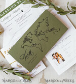 WEDDING INVITATIONS passport to love/ beach wedding invites  White Gold Passport Wedding Invitation, Golden Plane Wedding Cards  Boarding Pass,  Olive green Travel Passport Wedding Invitations  Abroad, Destination Wedding Invites22