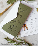 WEDDING INVITATIONS passport to love/ beach wedding invites  White Gold Passport Wedding Invitation, Golden Plane Wedding Cards  Boarding Pass,  Olive green Travel Passport Wedding Invitations  Abroad, Destination Wedding Invites22