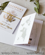 WEDDING INVITATIONS passport to love/ beach wedding invites  White Gold Passport Wedding Invitation, Golden Plane Wedding Cards  Boarding Pass,  Olive green Travel Passport Wedding Invitations  Abroad, Destination Wedding Invites22