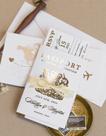 WEDDING INVITATIONS passport to love/ beach wedding invites  White Gold  Passport Wedding Invitation, Golden Plane Wedding Cards  Boarding Pass,  Travel Passport Wedding Invitations  Abroad, Destination Wedding Invites, Travel Map Wedding Stationary15