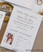 WEDDING INVITATIONS passport to love/ beach wedding invites  White Gold  Passport Wedding Invitation, Golden Plane Wedding Cards  Boarding Pass,  Travel Passport Wedding Invitations  Abroad, Destination Wedding Invites, Travel Map Wedding Stationary15