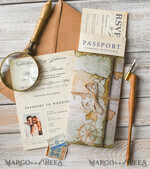 WEDDING INVITATIONS passport to love/ beach wedding invites   Luxury Passport Wedding Invitation , Rustic  Boarding Pass,  Passport Wedding Invitations  Abroad, Destination Wedding Invites, Travel Map Wedding Stationary9