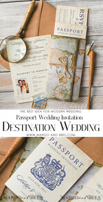 WEDDING INVITATIONS passport to love/ beach wedding invites   Luxury Passport Wedding Invitation , Rustic  Boarding Pass,  Passport Wedding Invitations  Abroad, Destination Wedding Invites, Travel Map Wedding Stationary9