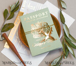 WEDDING INVITATIONS passport to love/ beach wedding invites  Sage Green Tuscany  Passport Wedding Invitation, Golden Plane Wedding Cards  Boarding Pass, Greece Passport Wedding Invitations  Abroad, Destination Wedding Invites, Travel Map Wedding Stationary16