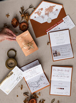WEDDING INVITATIONS passport to love/ beach wedding invites  Gold terracotta Passport Wedding Invitation, Burnt Orange Gold Wedding Cards Boarding Pass, Travel Passport Wedding Invitations Abroad, Destination Wedding Invites, Travel Map Wedding Stationary14