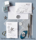 WEDDING INVITATIONS passport to love/ beach wedding invites  The wedding invitations card, destination elopement stationery15