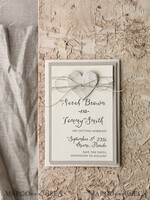 Save the date custom wording, shabby chic5