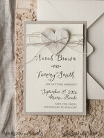 Save the date custom wording, shabby chic5
