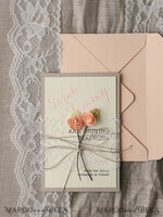 Save the date customized set, rustic4