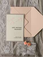 Save the date customized set, rustic4