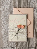 Save the date customized set, rustic4