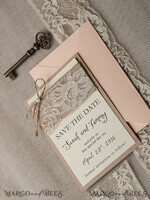 Handmade Save the Date, country5
