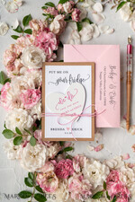 Wedding Save the Date card, vintage16