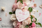 Wedding Save the Date card, vintage16