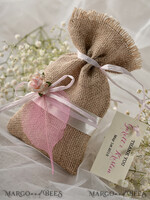 HOCHZEITSGESCHENKE Rustikale Jutesäckchen als Geschenke Hochzeitsgeschenk, Rustikale Jute-Geschenktüten5