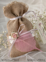 HOCHZEITSGESCHENKE Rustikale Jutesäckchen als Geschenke Hochzeitsgeschenk, Rustikale Jute-Geschenktüten5