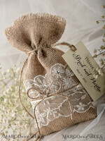 HOCHZEITSGESCHENKE Rustikale Jutesäckchen als Geschenke Hochzeitsgeschenke, Rustikale Jute-Geschenktüten5