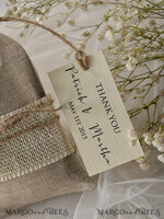 HOCHZEITSGESCHENKE Shabby Chic Leinen Geschenkbeutel Hochzeitsgeschenkideen, Rustikale Leinenbeutel6