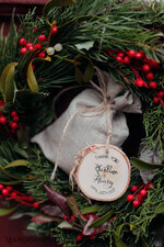 HOCHZEITSGESCHENKE Shabby Chic Leinen Geschenkbeutel romantische Hochzeitsgeschenke, shabby chic Leinenbeutel2