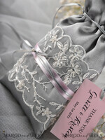 HOCHZEITSGESCHENKE Geschenktüten aus Satin und Spitze romantische Hochzeitsgeschenke, Saltin Spitzenbeutel6
